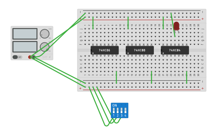 Circuit design Lab 4 - Tinkercad