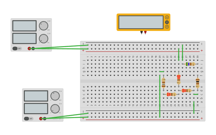 Circuit design Actividad1 - Tinkercad