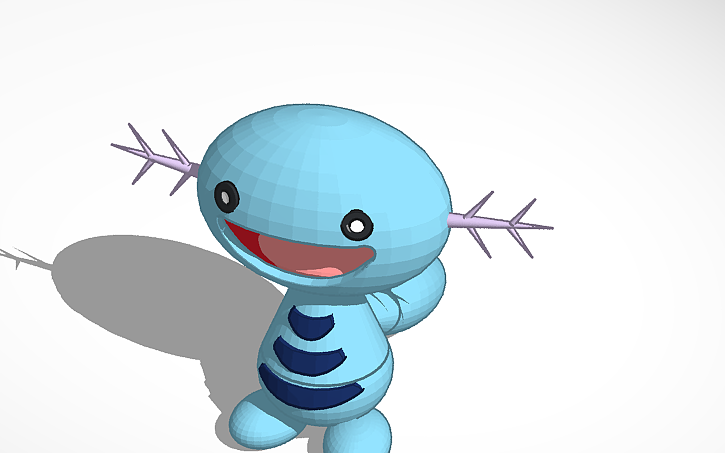 3D design wooper - Tinkercad