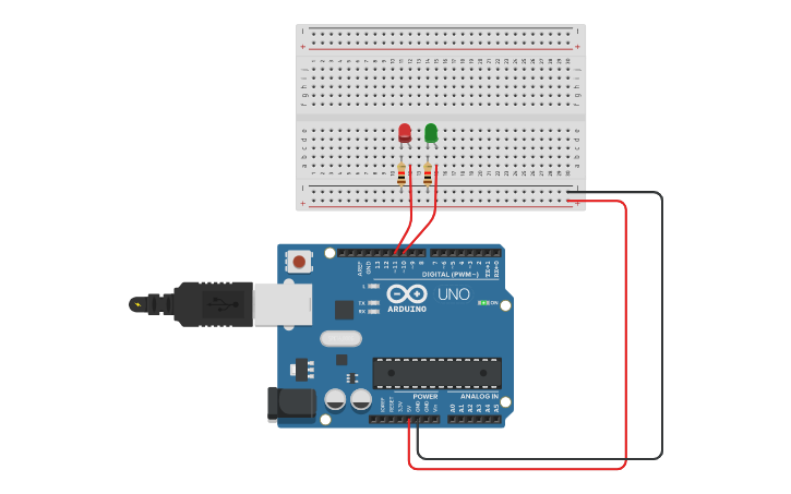 Circuit design semaforo hernan ripoll - Tinkercad
