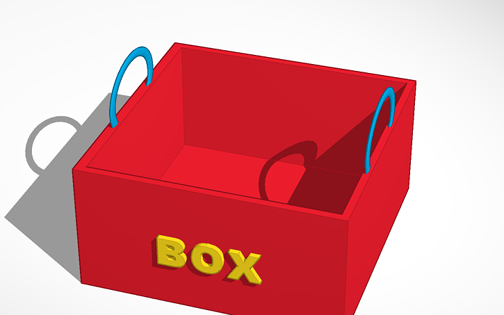 3D design useful box - Tinkercad
