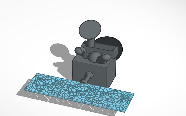 3D design Mars Rover Satelite - Tinkercad