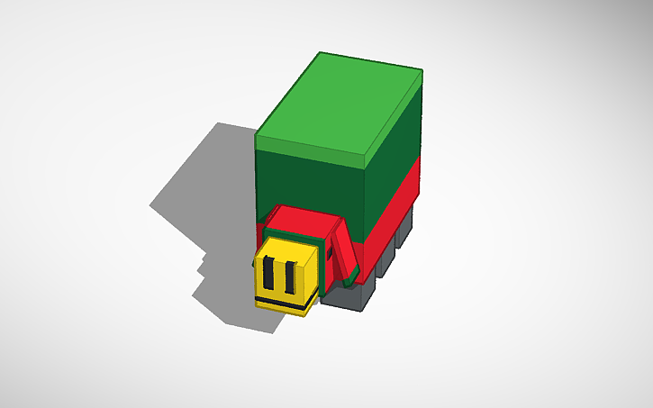 3D design minecraft sniffer #mc #sniffer - Tinkercad