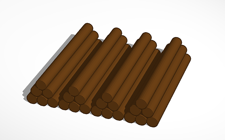 3D design my logs to - Tinkercad