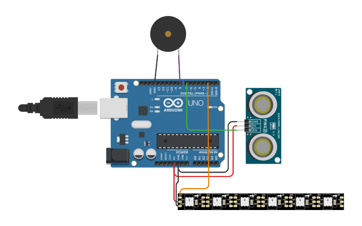 Circuit design sensor - Tinkercad