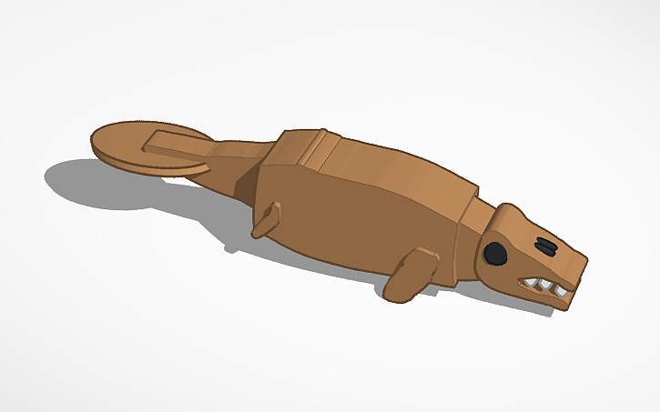 3D design Perucetus colossus - Tinkercad