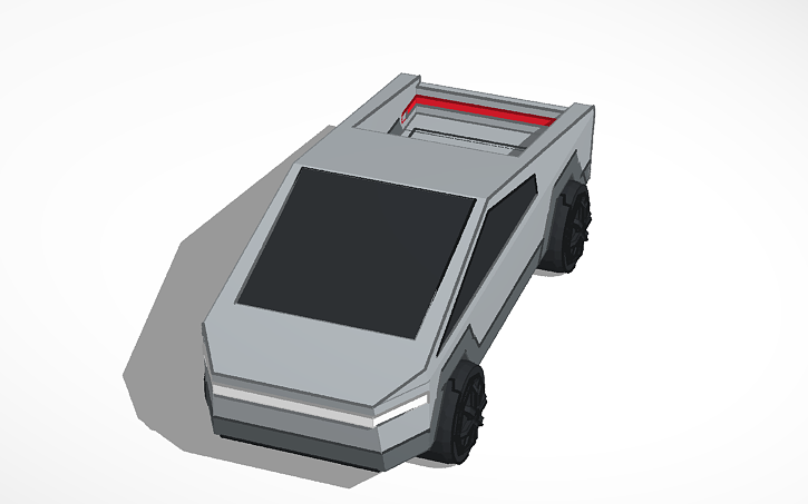 3D design tesla - Tinkercad