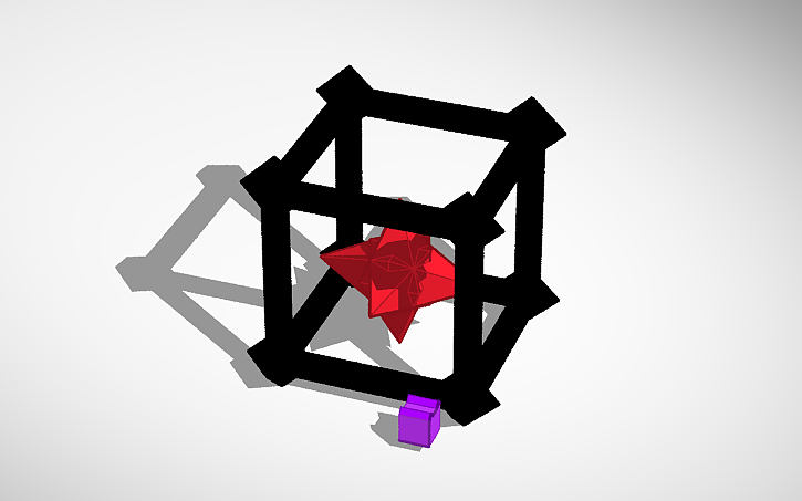3D design Funny cube from rivals - Tinkercad