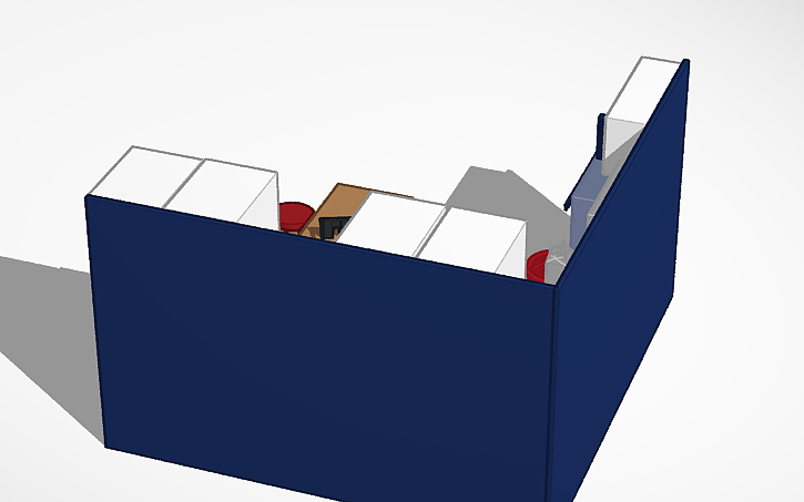3D design kitchen. - Tinkercad