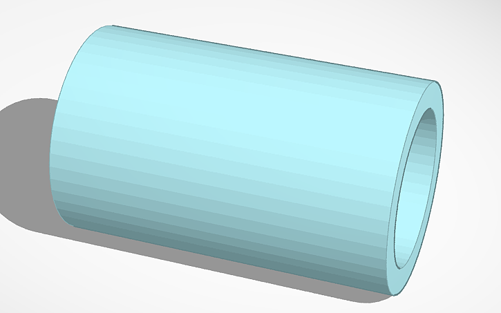 3D design tube - Tinkercad