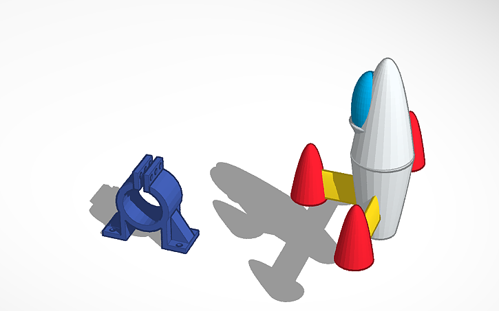 3D design Racket och andra uppgift i en tinkercad prov - Tinkercad