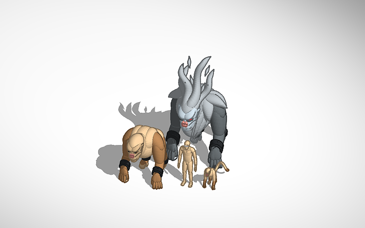 3D design Mankey line - Tinkercad