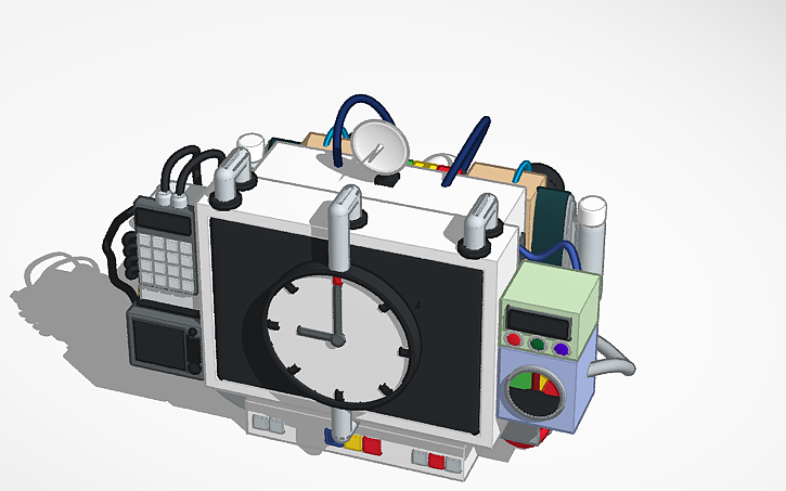 3D design Withered Freddy's Time Machine - Tinkercad