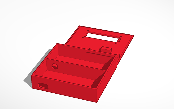 3D design card insert - Tinkercad