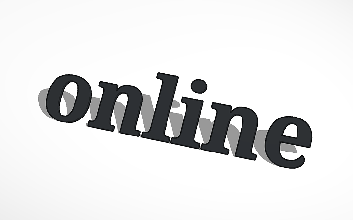 3D design online-offline status - Tinkercad