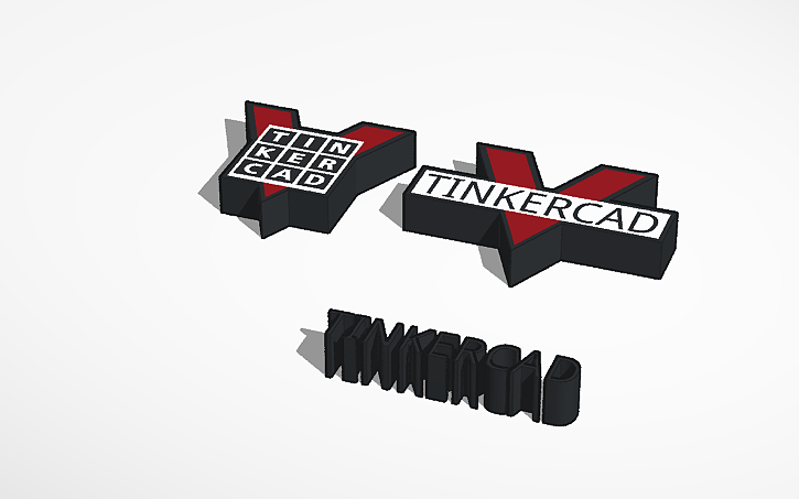 3D design 1984 TINKERCAD LOGOS - Tinkercad
