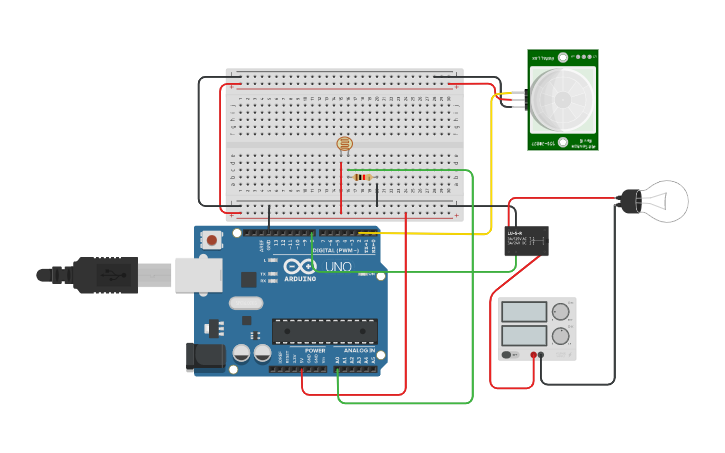 Circuit design Automated Room Lighting System Based on Motion Detection ...