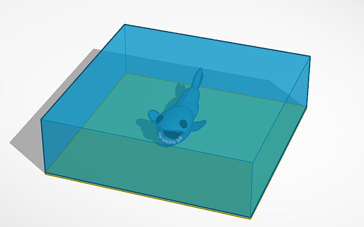 3D design 3 head bloop - Tinkercad