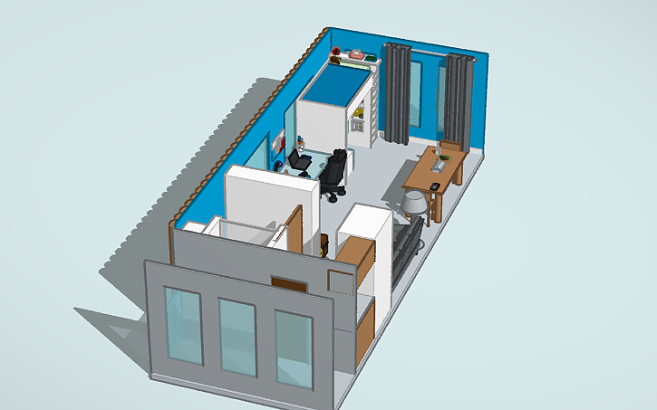 3D design Copy of Interior Design Challenge - Tinkercad