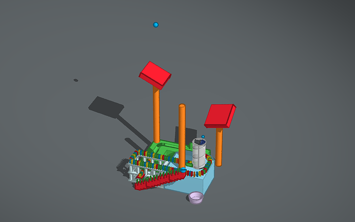 3D design Pinball experiment - Tinkercad