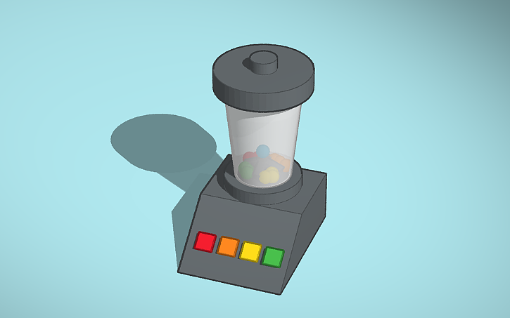 3D design Working Blender (SIMLAB) - Tinkercad
