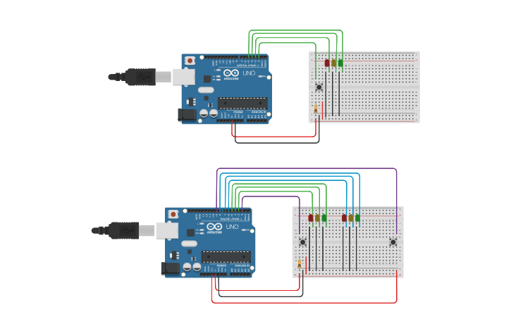 Circuit design Work 2 - 3 - Tinkercad