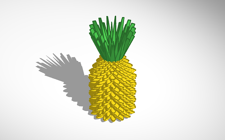 3D design PIÑA :) - Tinkercad