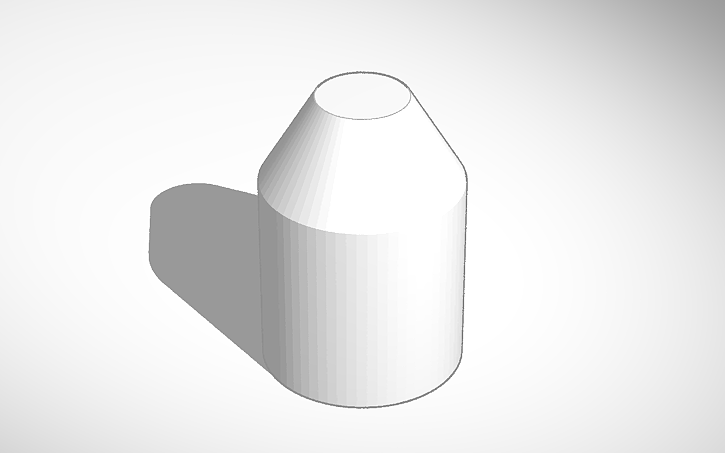 3D design Radiator Cap - Tinkercad