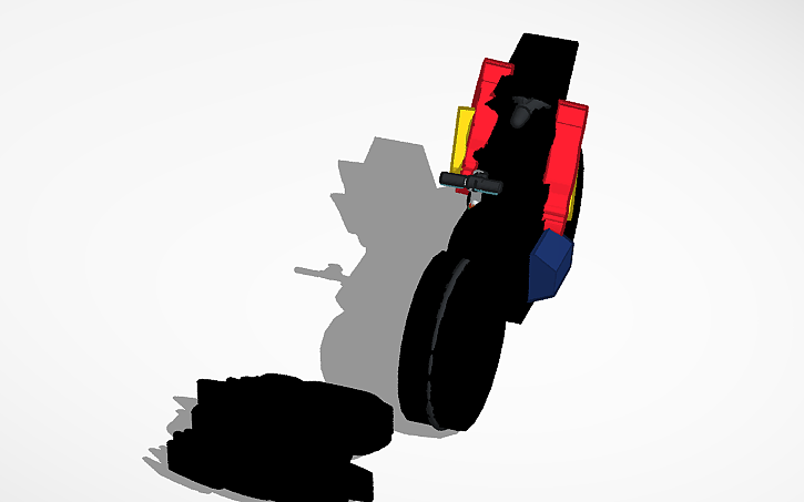 3D design MOTOR CYCLE - Tinkercad