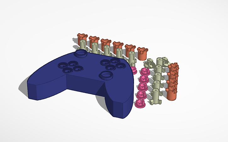 3D design Controller - Tinkercad