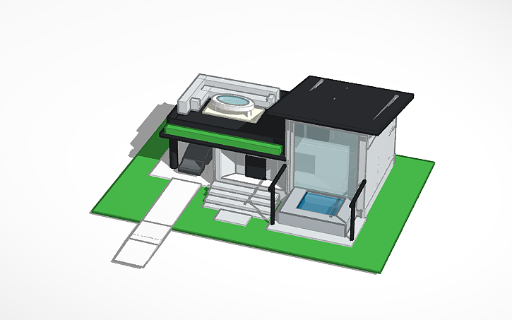 3D design Modern House Design - Tinkercad