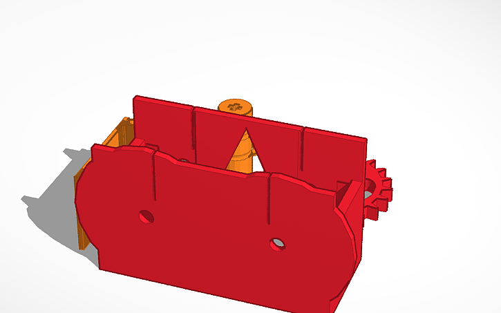 3D design Card Shuffler - Tinkercad