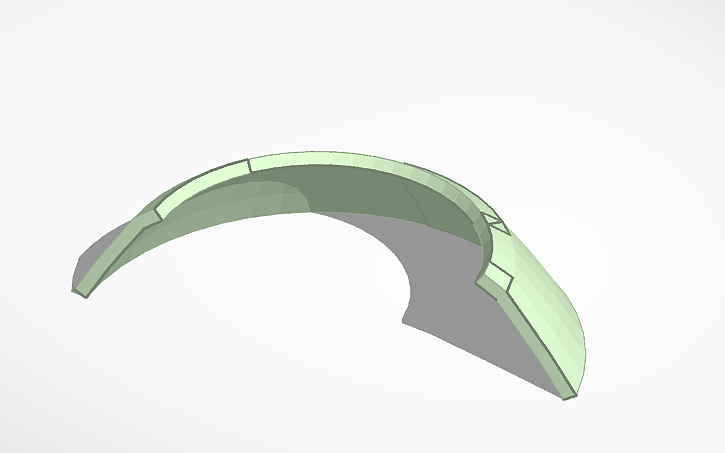 3D design Universal Widebody panel (Revolve tool!) - Tinkercad