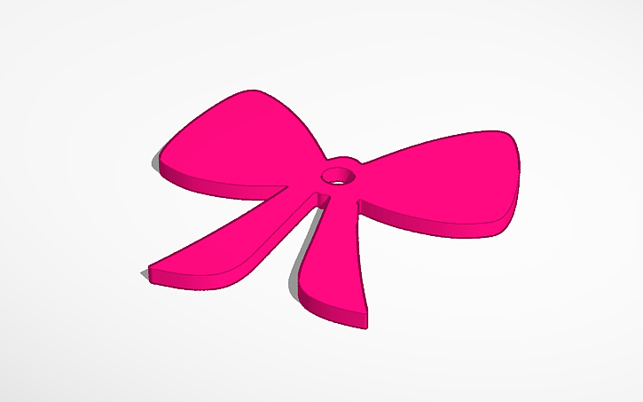 3D design Bow - Tinkercad