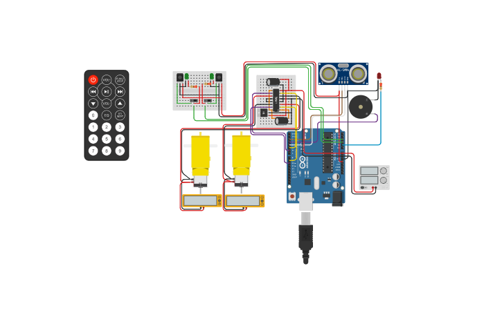 Circuit design PEPITO REFERENCE - Tinkercad