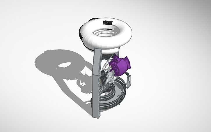 3D design Carcus glados poseible V2 lamp stand - Tinkercad