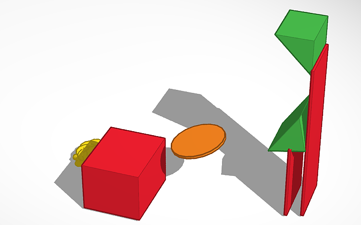 3D design Flying discus - Tinkercad
