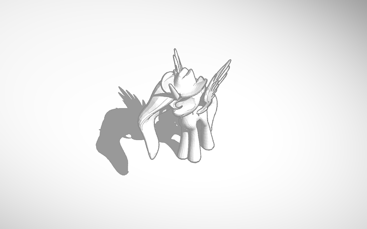 3D design Custom MLP - Tinkercad