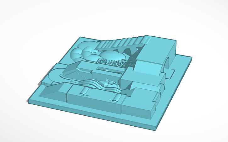 3D design RC CAR TRACK - Tinkercad