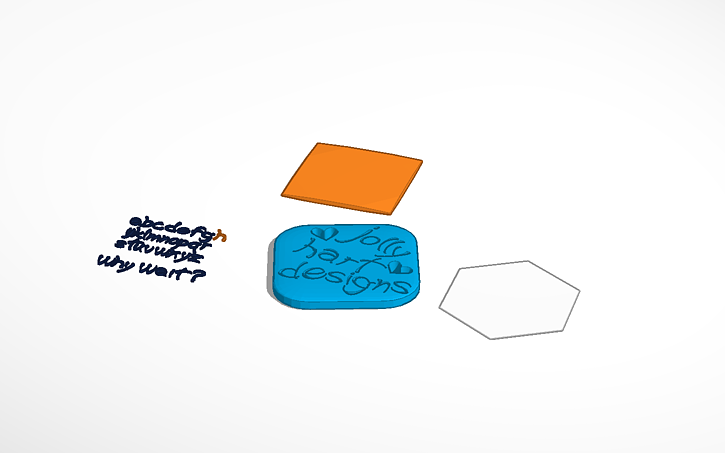 3D design Copy of entropyGun script #font - Tinkercad