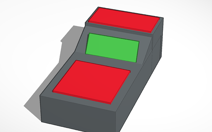 3D design POS - Tinkercad