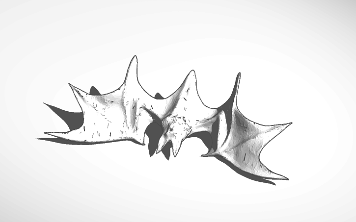 3D design Bat - Tinkercad