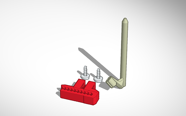 3D design HVS Head Pointer V.2 - Tinkercad