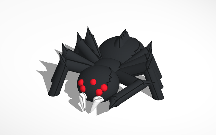 3D design Spider - Tinkercad