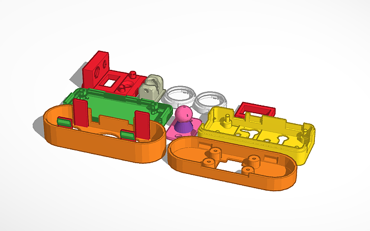 3D design Housing for Raspberry Pi Zero W and IR-CUT camera with IR ...