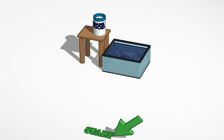 3D design Copy of Feed the Fish - Tinkercad