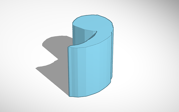 3D design comma - Tinkercad