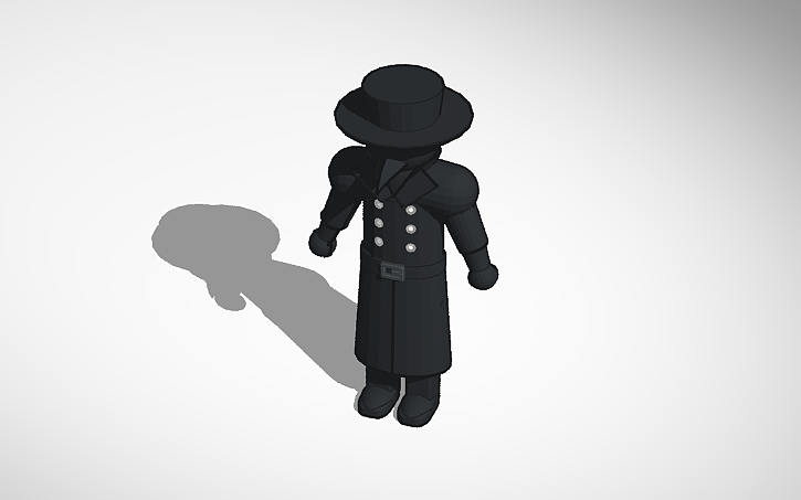 3D design Personagem de rpg - Projeto de Historia - Tinkercad