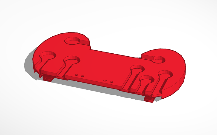 3D design makey controller shell xv4 - Tinkercad