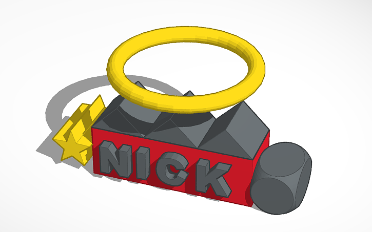 3D design Nick (random) - Tinkercad